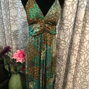 NWT halter long dress